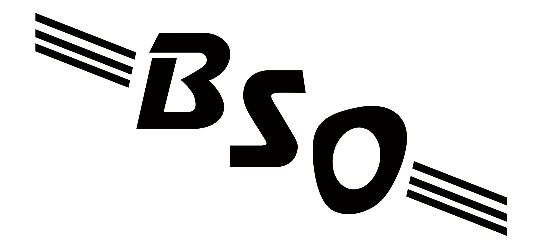 BSO HP schwarz Schriftzug